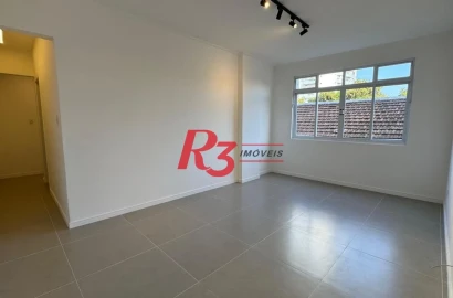 Apartamento com 2 dormitórios, 114 m² - venda por R$ 530.000,00 ou aluguel por R$ 4.290,00/mês - Paquetá - Santos/SP