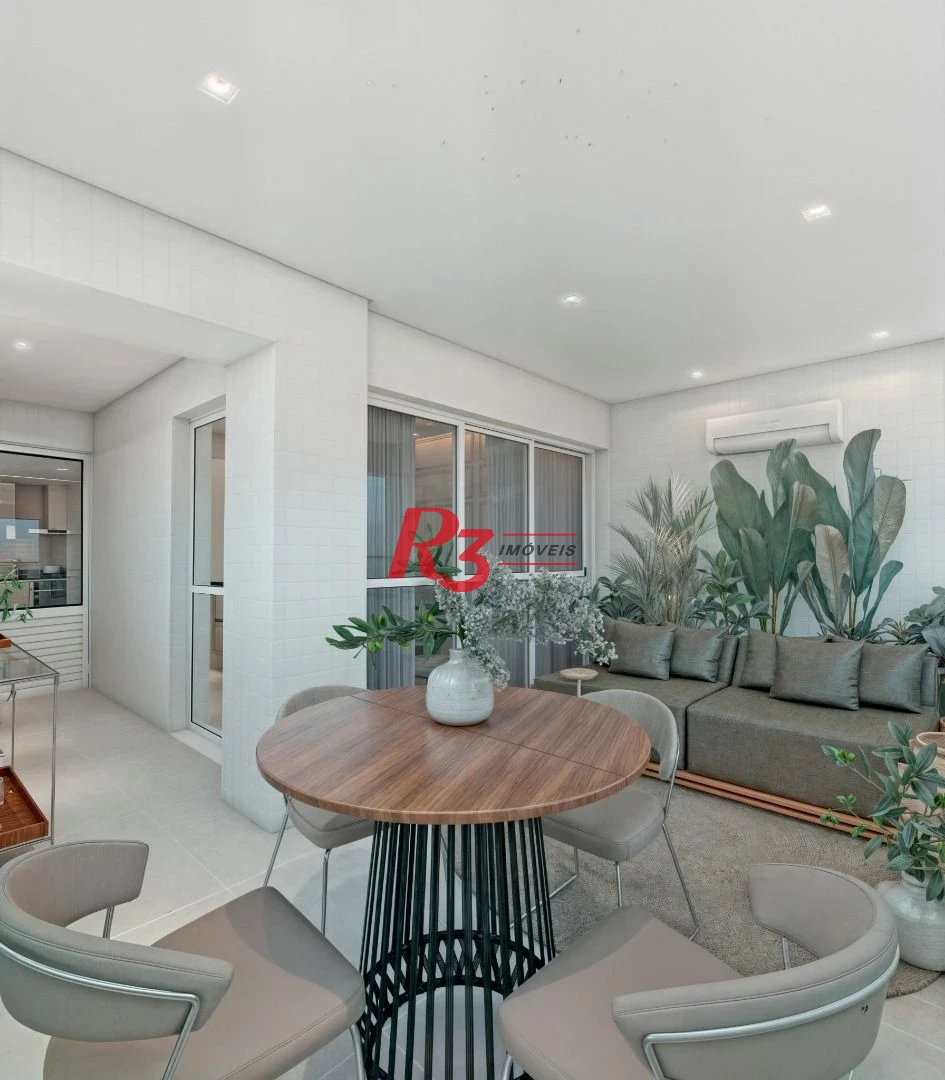 Apartamento à venda, 102 m² por R$ 1.350.000,00 - Aparecida - Santos/SP