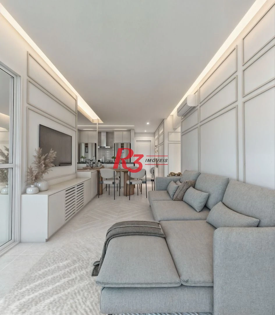 Apartamento à venda, 102 m² por R$ 1.350.000,00 - Aparecida - Santos/SP