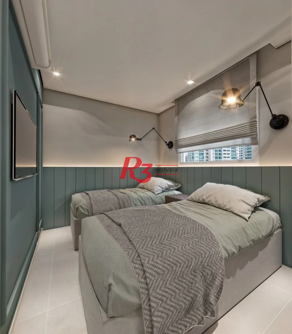 Apartamento à venda, 102 m² por R$ 1.350.000,00 - Aparecida - Santos/SP