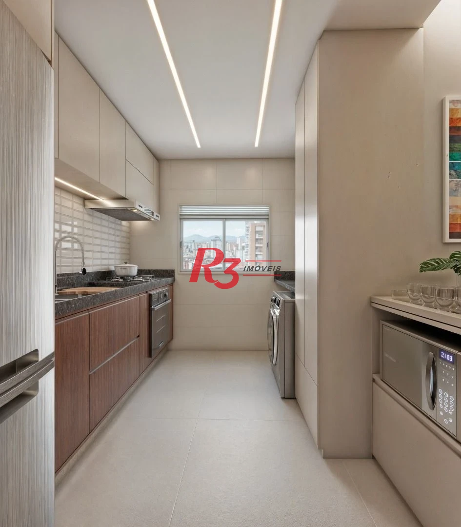 Apartamento à venda, 49 m² por R$ 500.000,00 - Aparecida - Santos/SP