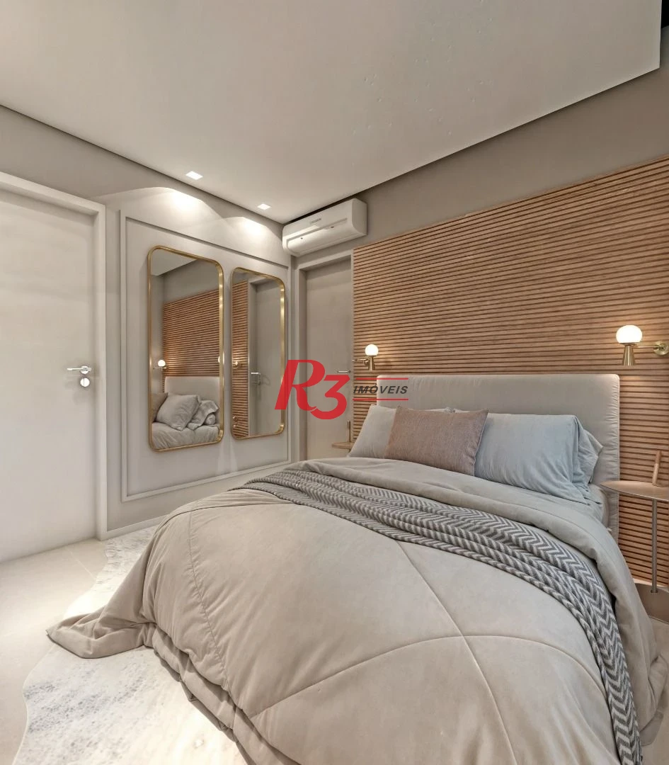 Apartamento à venda, 49 m² por R$ 500.000,00 - Aparecida - Santos/SP