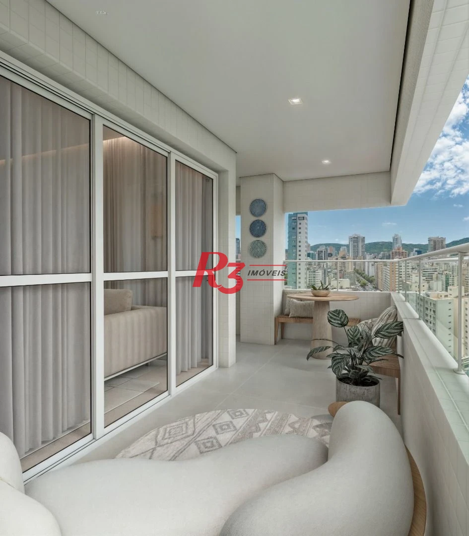 Apartamento à venda, 89 m² por R$ 1.090.000,00 - Aparecida - Santos/SP