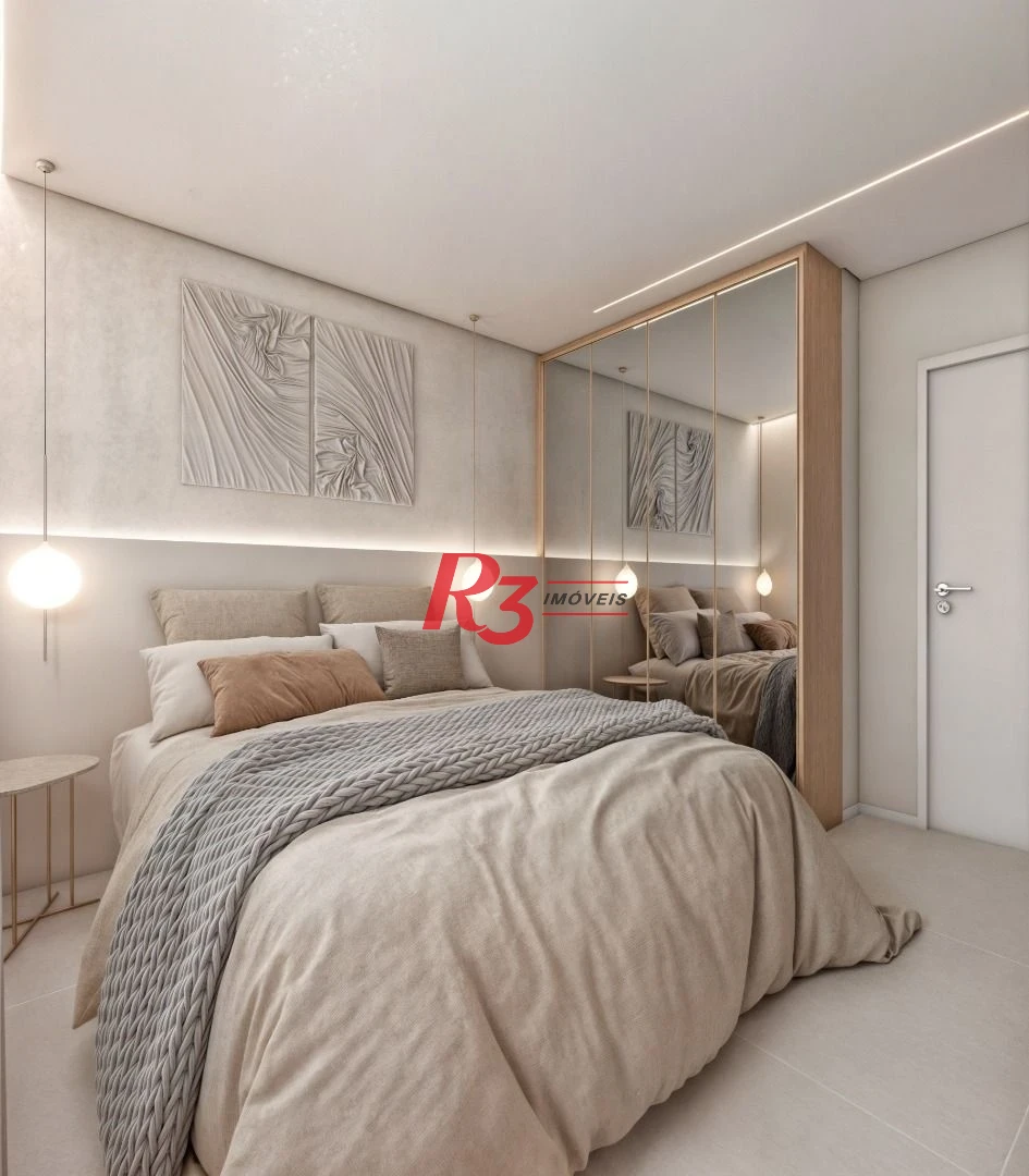 Apartamento à venda, 89 m² por R$ 1.090.000,00 - Aparecida - Santos/SP
