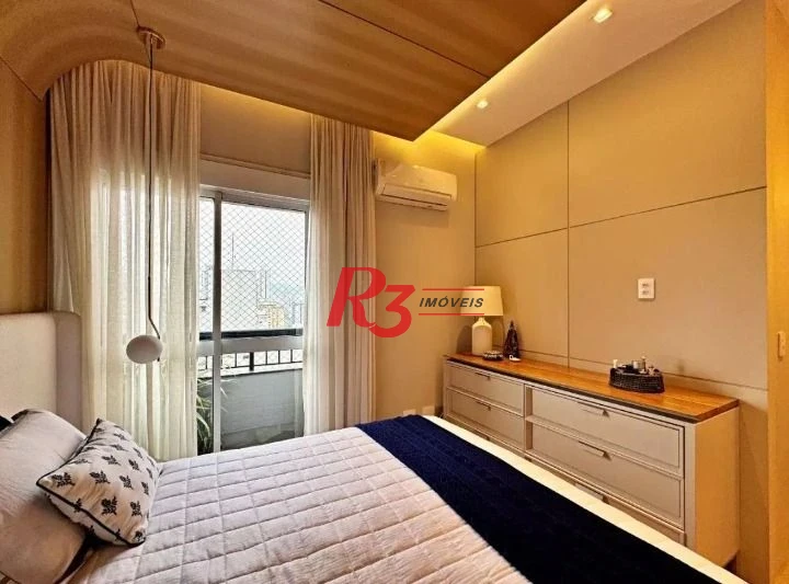 Apartamento com 3 dormitórios à venda, 188 m² por R$ 2.200.000,00 - Boqueirão - Santos/SP