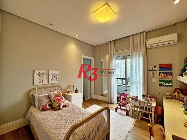 Apartamento com 3 dormitórios à venda, 188 m² por R$ 2.200.000,00 - Boqueirão - Santos/SP