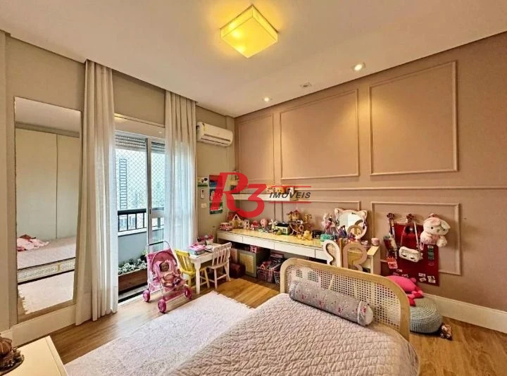 Apartamento com 3 dormitórios à venda, 188 m² por R$ 2.200.000,00 - Boqueirão - Santos/SP