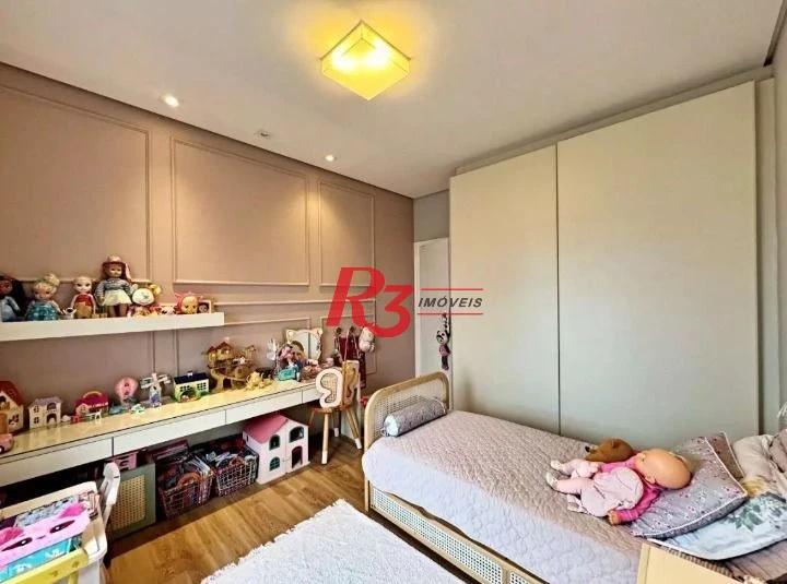 Apartamento com 3 dormitórios à venda, 188 m² por R$ 2.200.000,00 - Boqueirão - Santos/SP