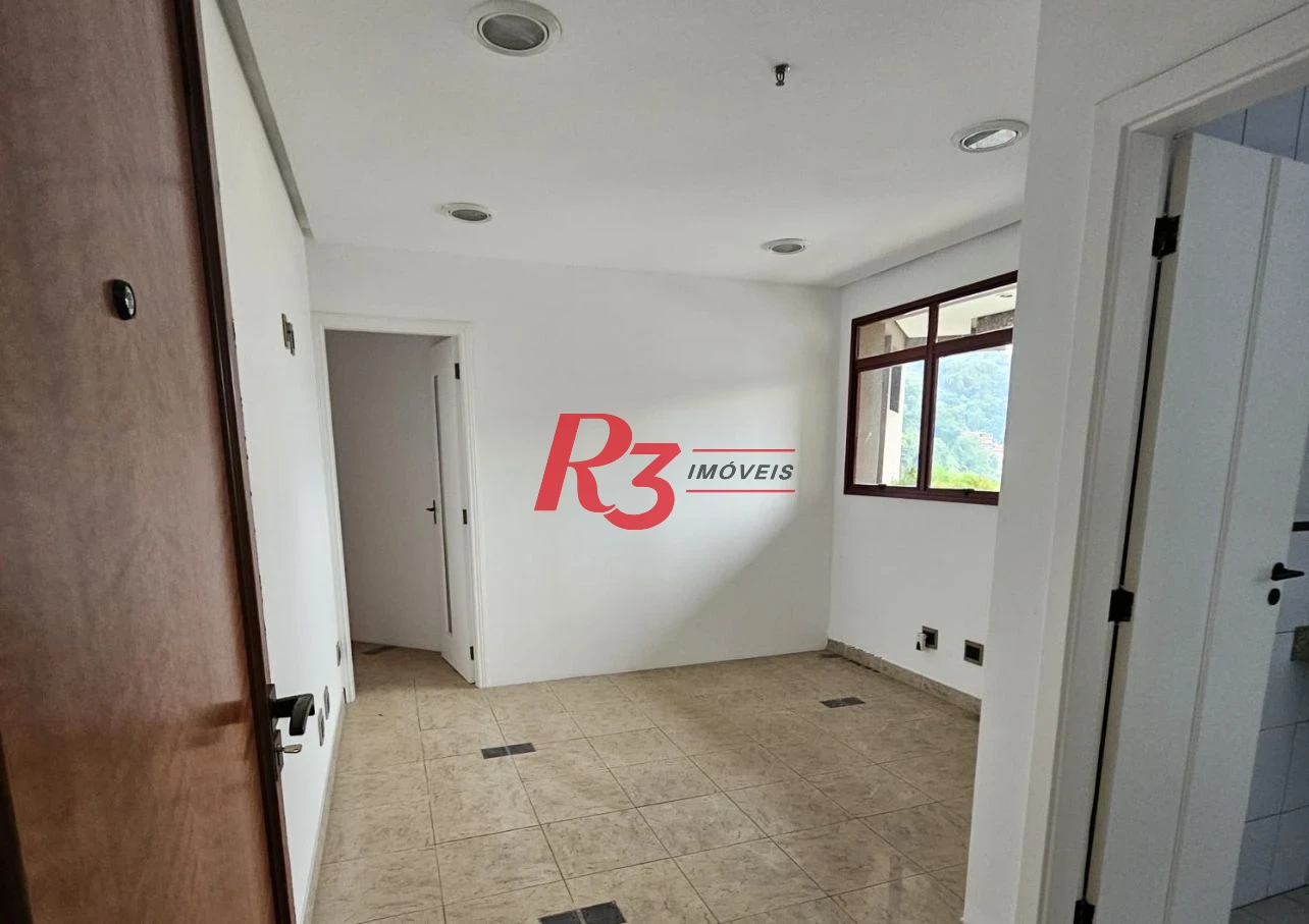 Sala, 57 m² - venda por R$ 300.000,00 ou aluguel por R$ 3.000,00/mês - Vila Nova - Santos/SP