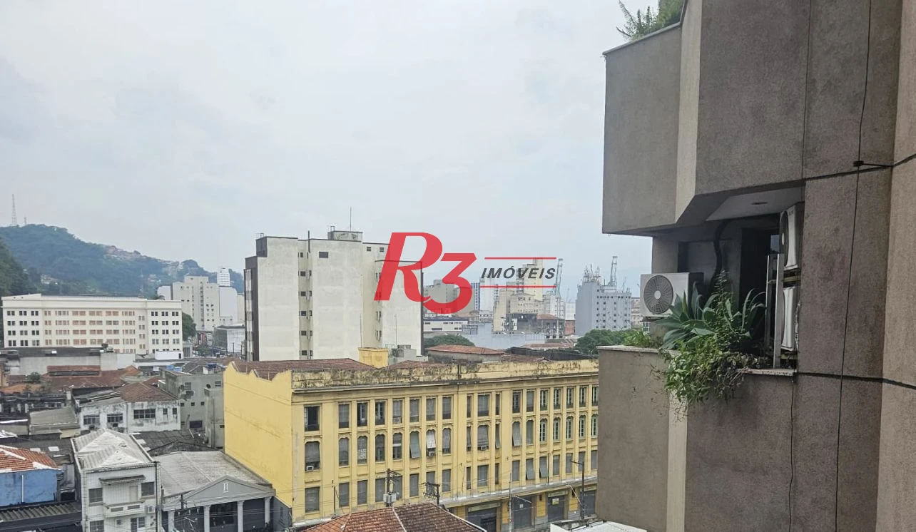 Sala, 57 m² - venda por R$ 300.000,00 ou aluguel por R$ 3.000,00/mês - Vila Nova - Santos/SP