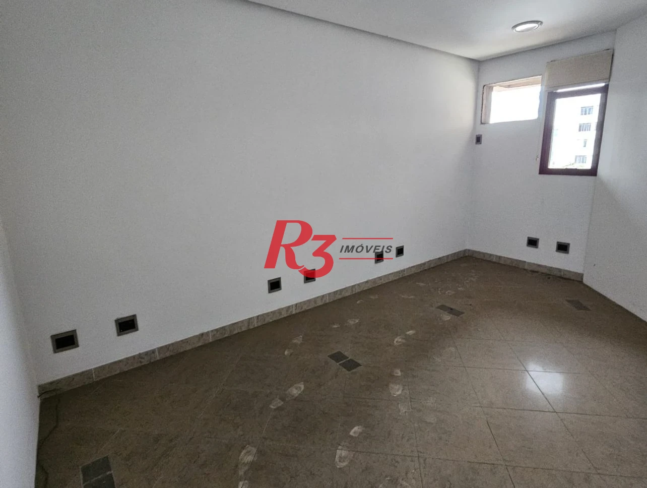 Sala, 57 m² - venda por R$ 300.000,00 ou aluguel por R$ 3.000,00/mês - Vila Nova - Santos/SP