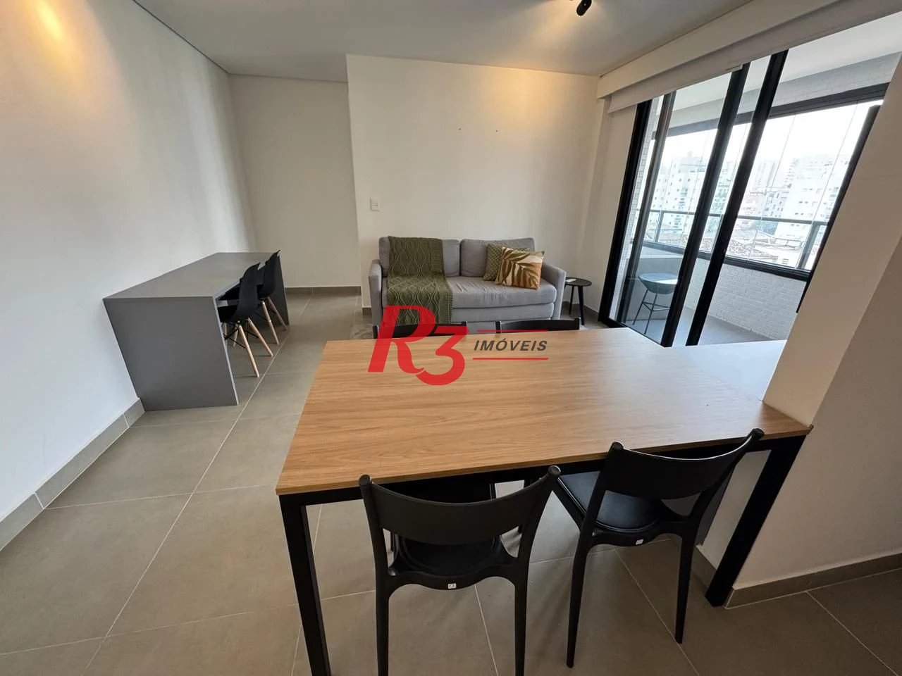 Apartamento com 1 suíte + lavabo -  à venda, 59 m² por R$ 890.000,00 - Ponta da Praia - Santos/SP