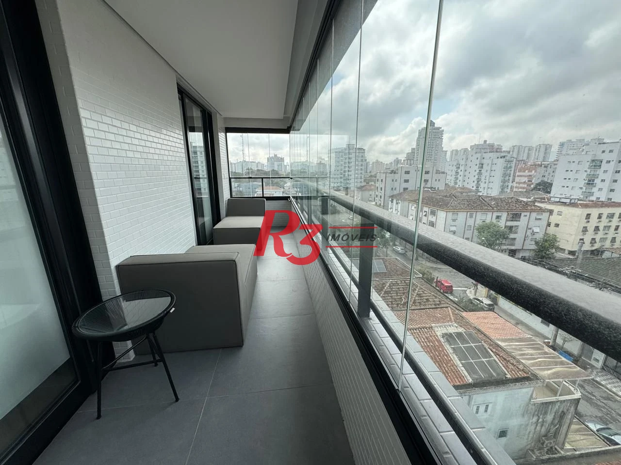 Apartamento com 1 suíte + lavabo -  à venda, 59 m² por R$ 890.000,00 - Ponta da Praia - Santos/SP