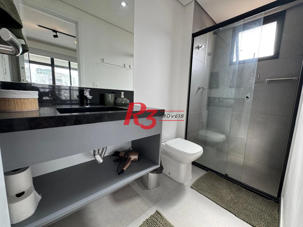 Apartamento com 1 suíte + lavabo -  à venda, 59 m² por R$ 890.000,00 - Ponta da Praia - Santos/SP
