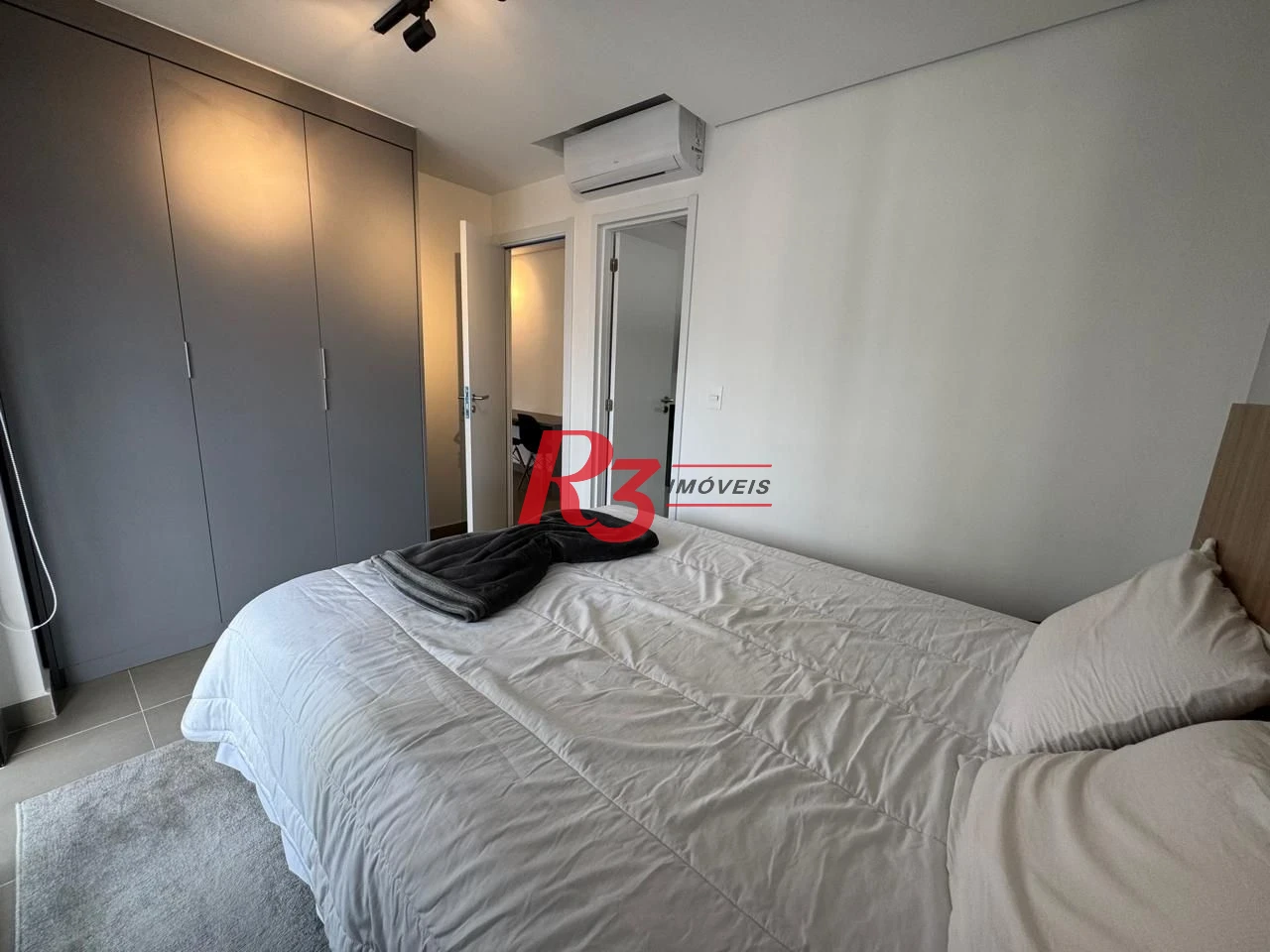 Apartamento com 1 suíte + lavabo -  à venda, 59 m² por R$ 890.000,00 - Ponta da Praia - Santos/SP