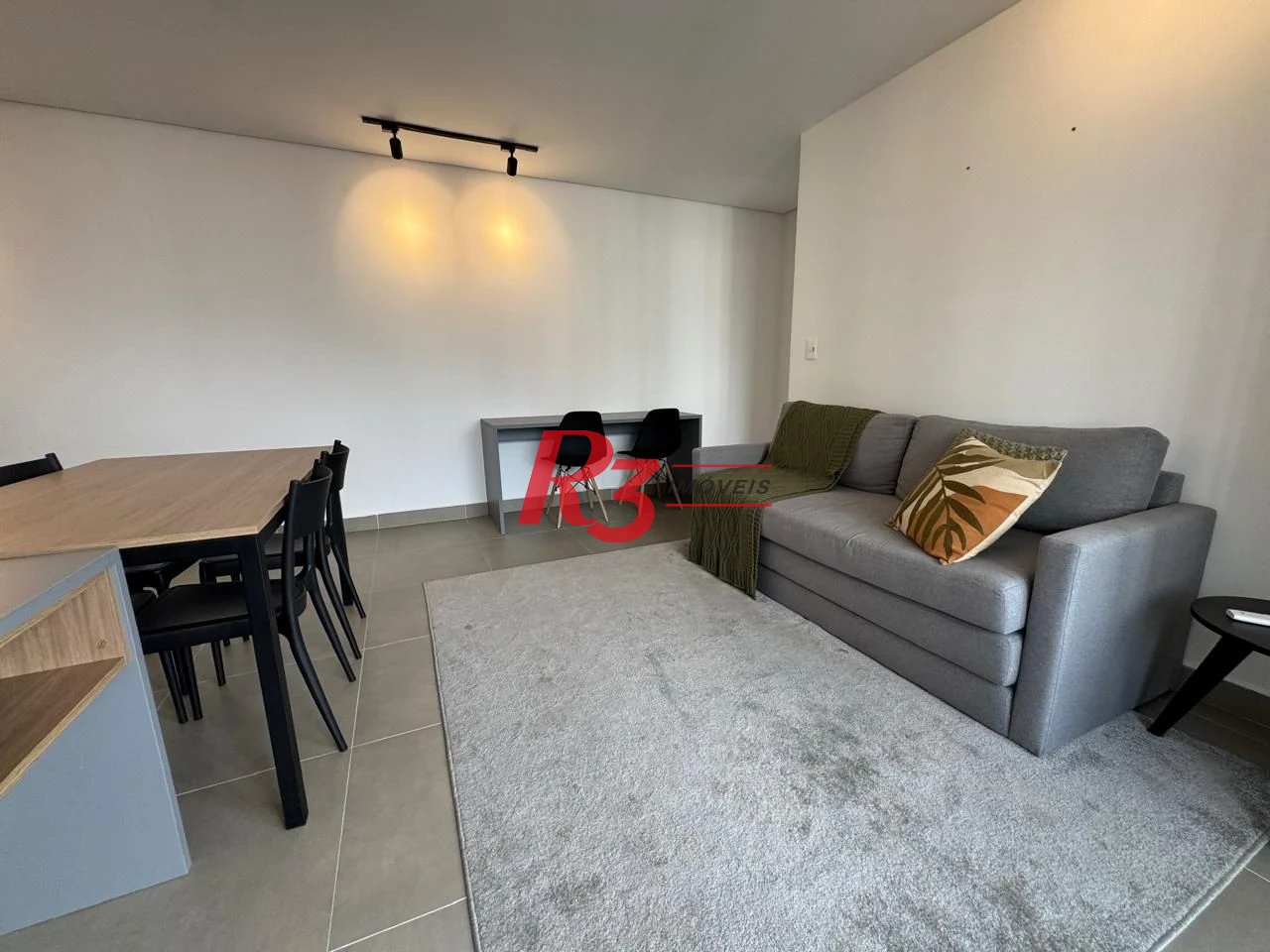 Apartamento com 1 suíte + lavabo -  à venda, 59 m² por R$ 890.000,00 - Ponta da Praia - Santos/SP