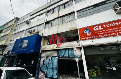 Loja para alugar, 180 m² por R$ 3.000,00/mês - Centro - Santos/SP