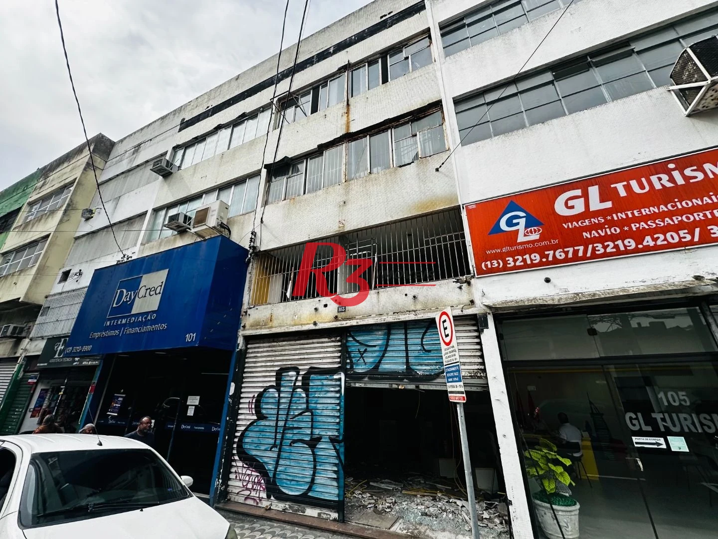 Loja para alugar, 180 m² por R$ 3.000,00/mês - Centro - Santos/SP
