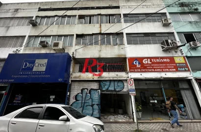 Loja para alugar, 180 m² por R$ 3.000,00/mês - Centro - Santos/SP