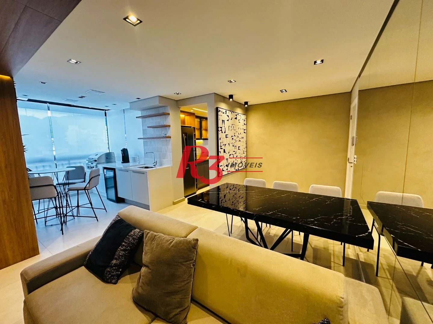 Apartamento à venda, 76 m² por R$ 880.000,00 - Marapé - Santos/SP