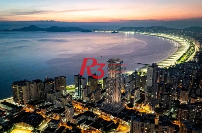 Apartamento à venda, 156 m² por R$ 3.200.000,00 - Ponta da Praia - Santos/SP