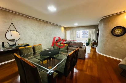 Apartamento à venda, 158 m² por R$ 1.040.000,00 - Gonzaga - Santos/SP