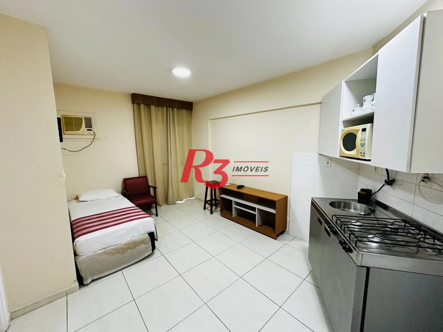 Flat à venda, 36 m² por R$ 270.000,00 - Gonzaga - Santos/SP