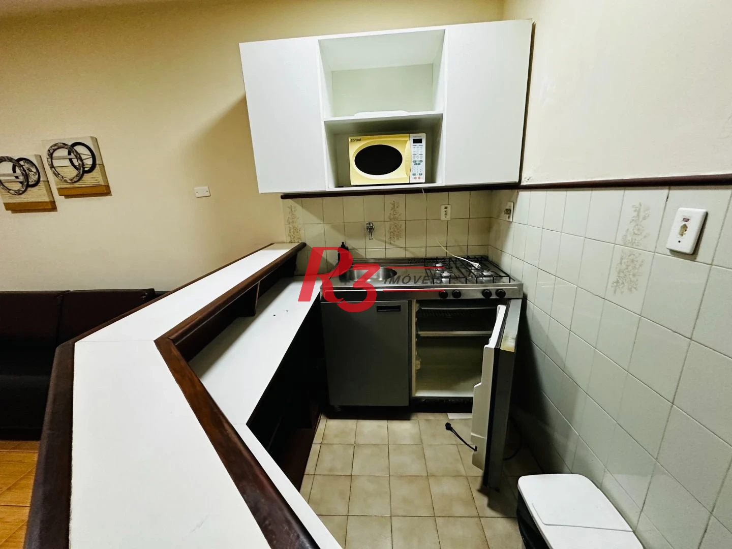 Flat à venda, 41 m² por R$ 270.000,00 - Gonzaga - Santos/SP