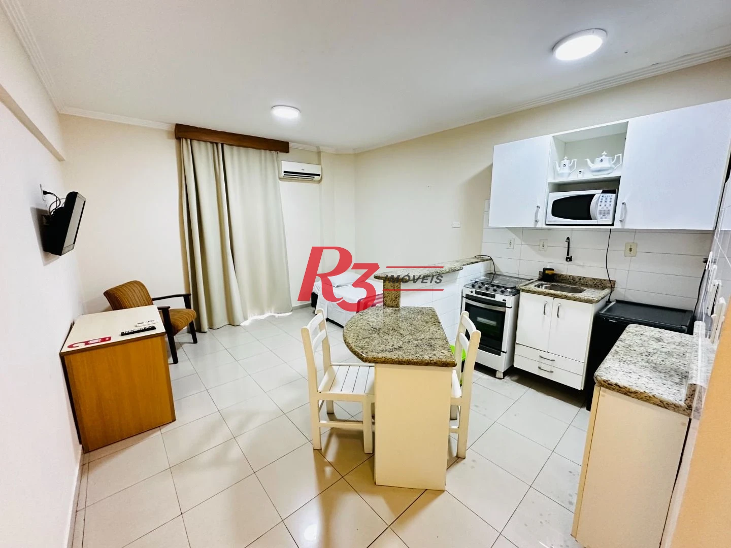 Flat à venda, 41 m² por R$ 270.000,00 - Gonzaga - Santos/SP