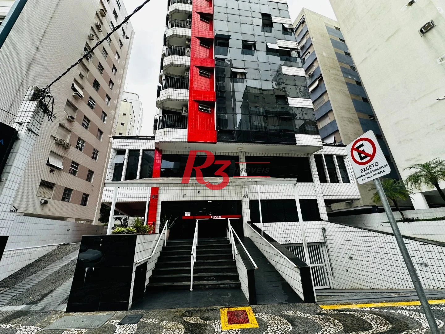 Flat à venda, 41 m² por R$ 270.000,00 - Gonzaga - Santos/SP