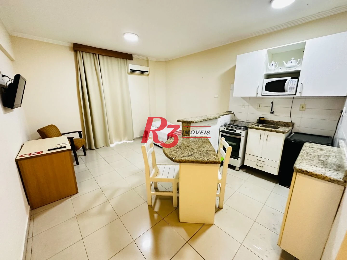Flat à venda, 41 m² por R$ 270.000,00 - Gonzaga - Santos/SP