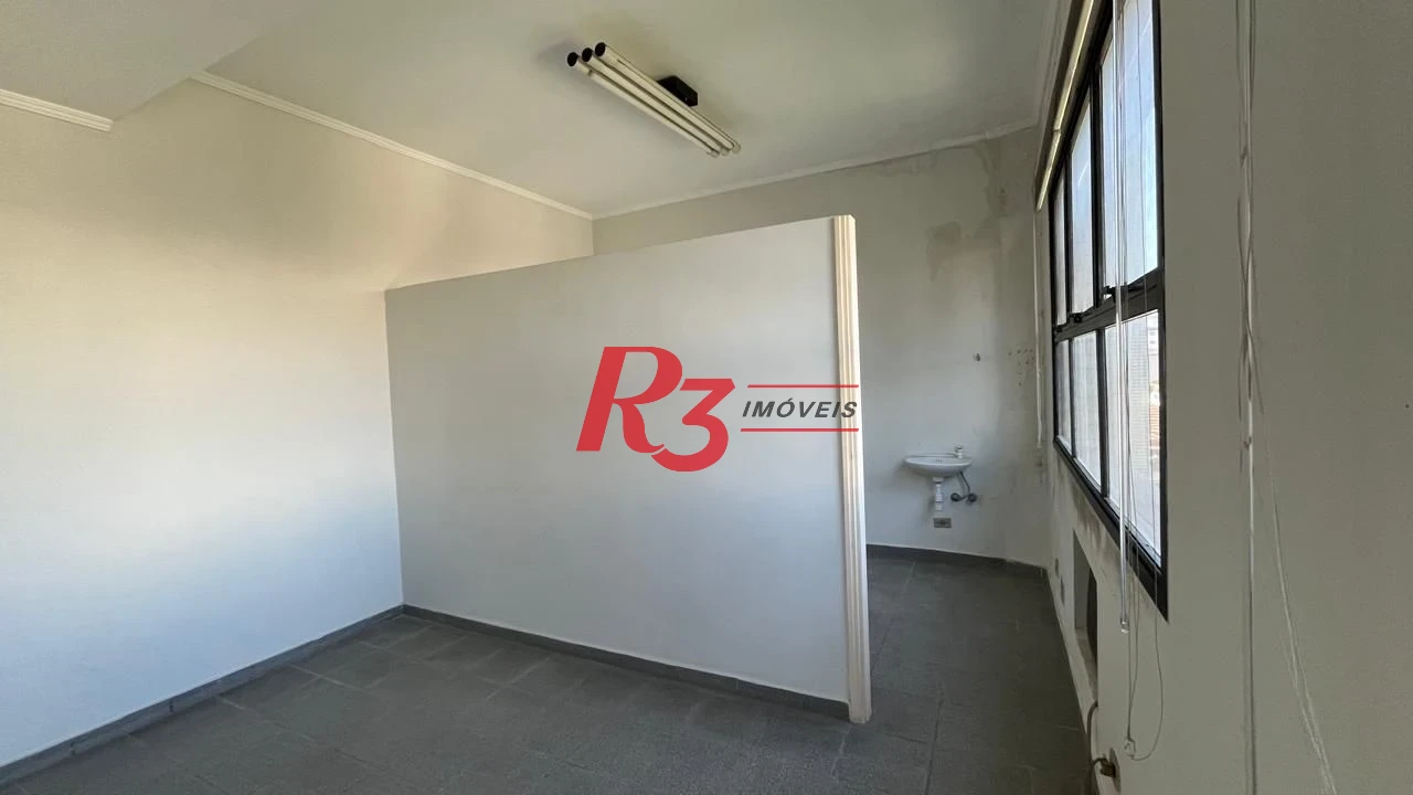 Sala à venda, 140 m² por R$ 697.000,00 - Boqueirão - Santos/SP