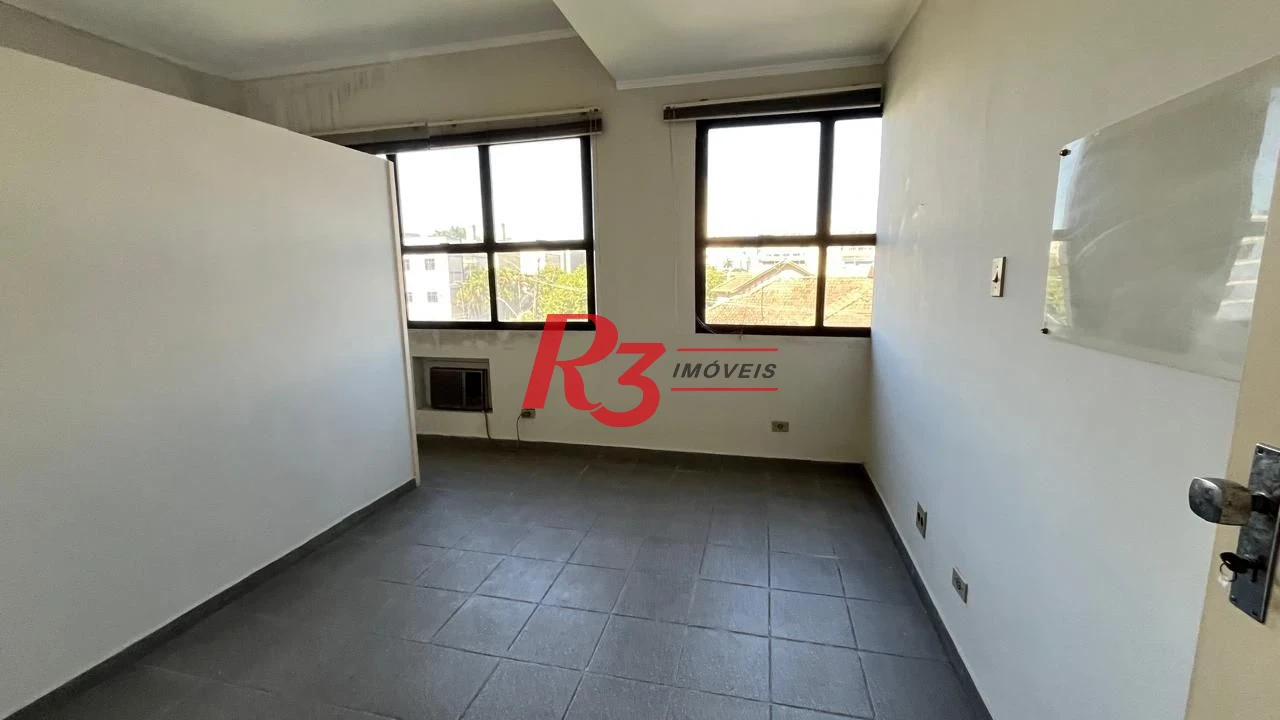 Sala à venda, 140 m² por R$ 697.000,00 - Boqueirão - Santos/SP