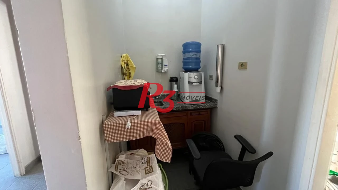 Sala à venda, 140 m² por R$ 697.000,00 - Boqueirão - Santos/SP