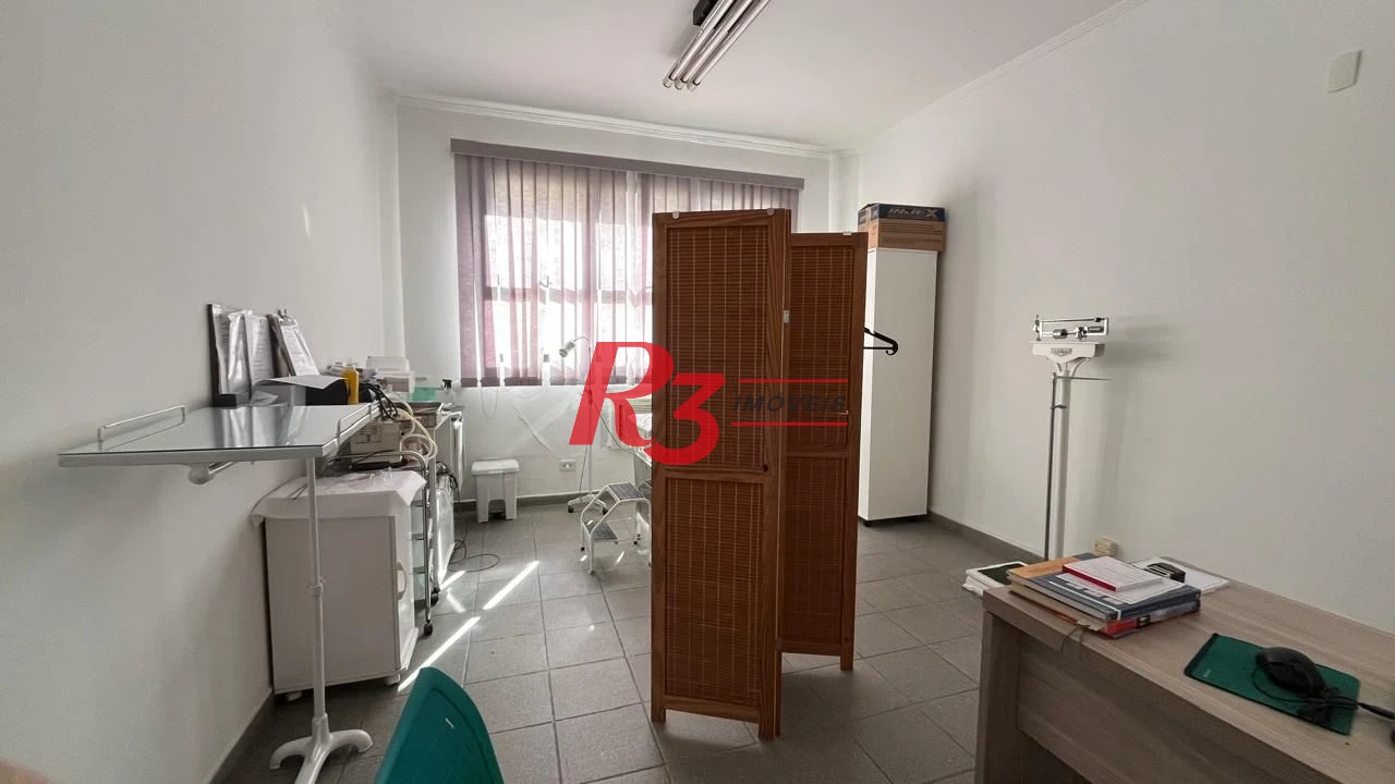 Sala à venda, 140 m² por R$ 697.000,00 - Boqueirão - Santos/SP
