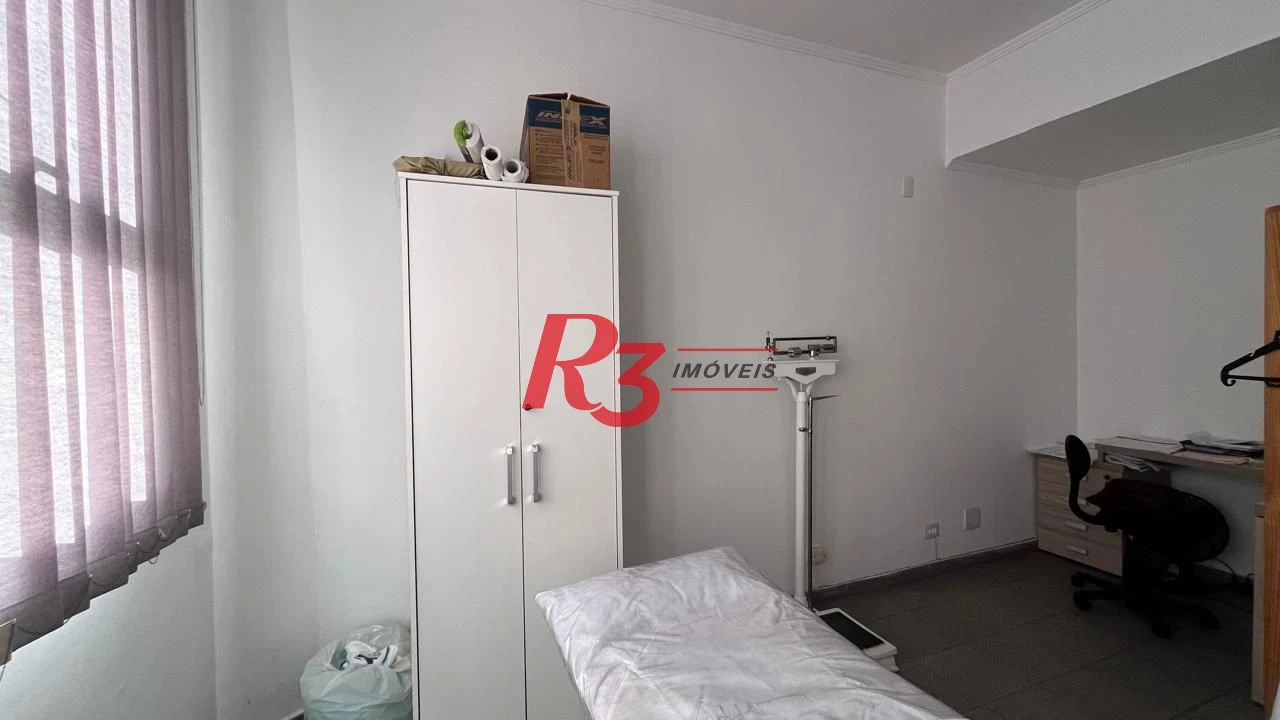 Sala à venda, 140 m² por R$ 697.000,00 - Boqueirão - Santos/SP