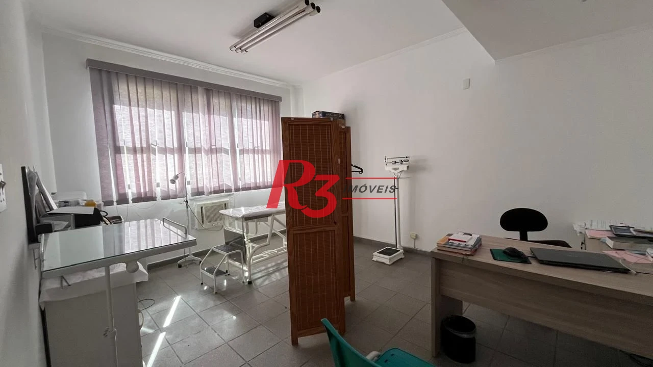 Sala à venda, 140 m² por R$ 697.000,00 - Boqueirão - Santos/SP