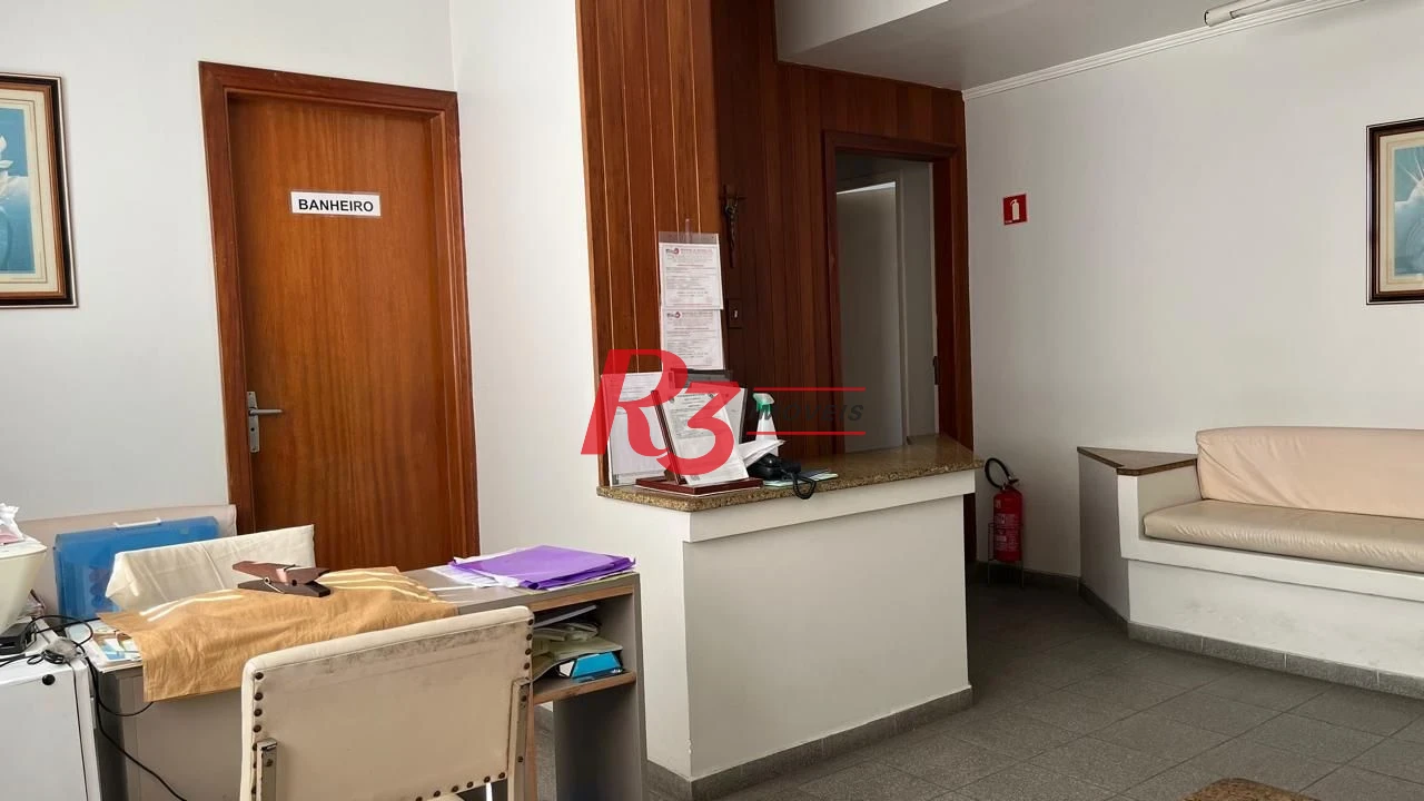Sala à venda, 140 m² por R$ 697.000,00 - Boqueirão - Santos/SP