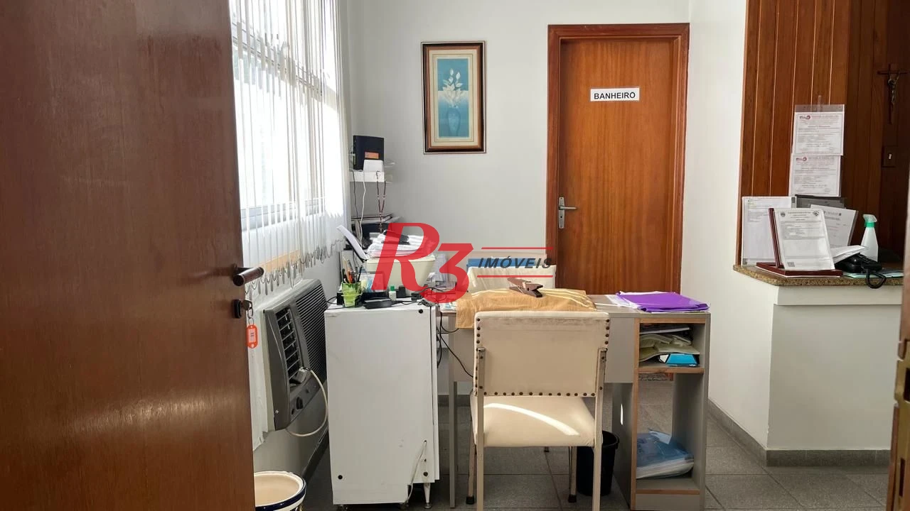 Sala à venda, 140 m² por R$ 697.000,00 - Boqueirão - Santos/SP