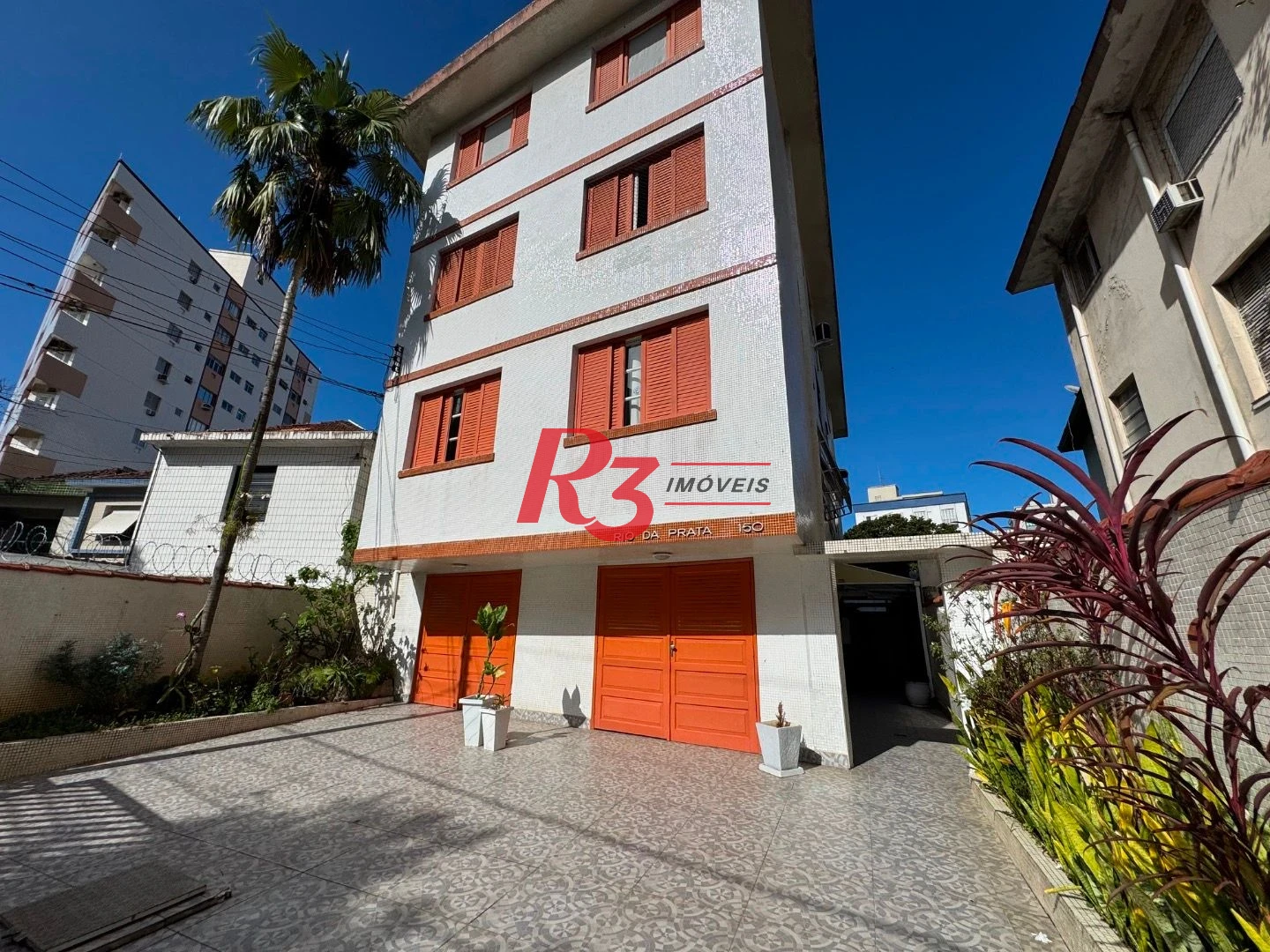 Apartamento com 3 dormitórios para alugar, 100 m² por R$ 3.500,02/mês - Embaré - Santos/SP