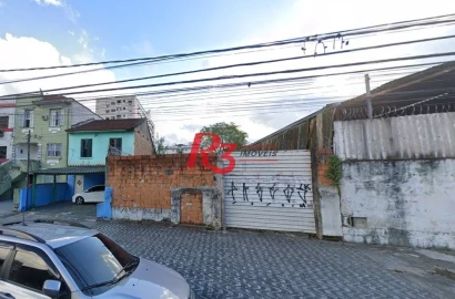 Terreno à venda, 1600 m² por R$ 7.500.000,00 - Vila Matias - Santos/SP