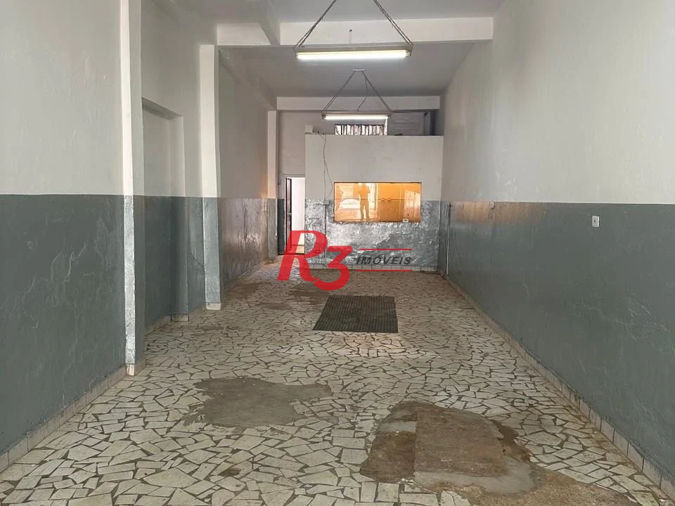 Loja para alugar, 100 m² por R$ 3.500,00/mês - Paquetá - Santos/SP
