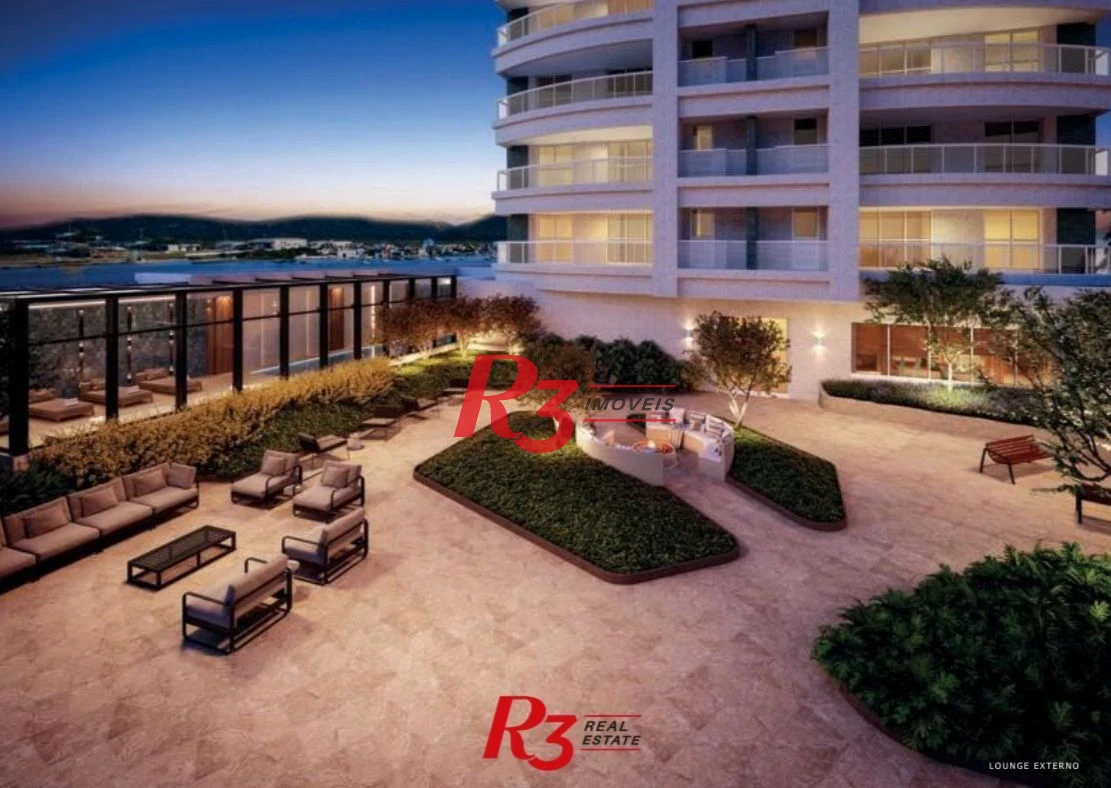 Apartamento à venda, 163 m² por R$ 3.550.000,00 - Ponta da Praia - Santos/SP