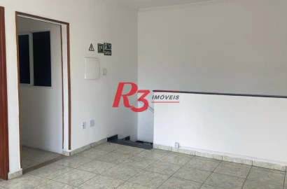 Casa para alugar, 115 m² por R$ 6.500,00/mês - Marapé - Santos/SP