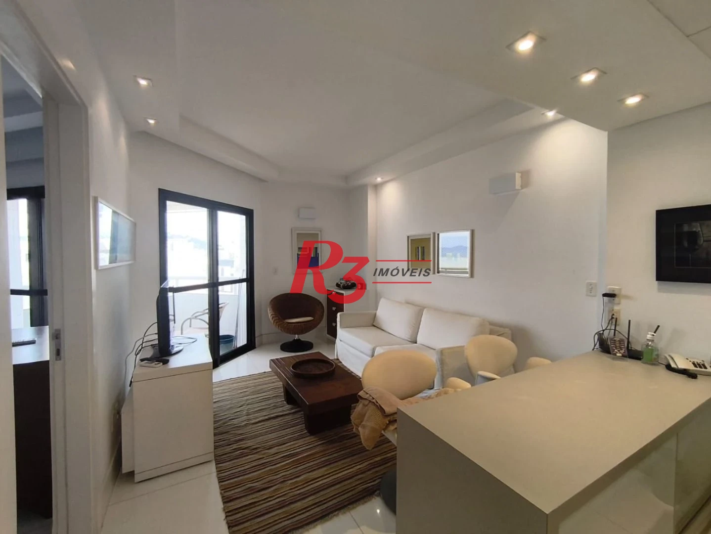 Apartamento para alugar, 50 m² por R$ 6.500,00/mês - Boqueirão - Santos/SP