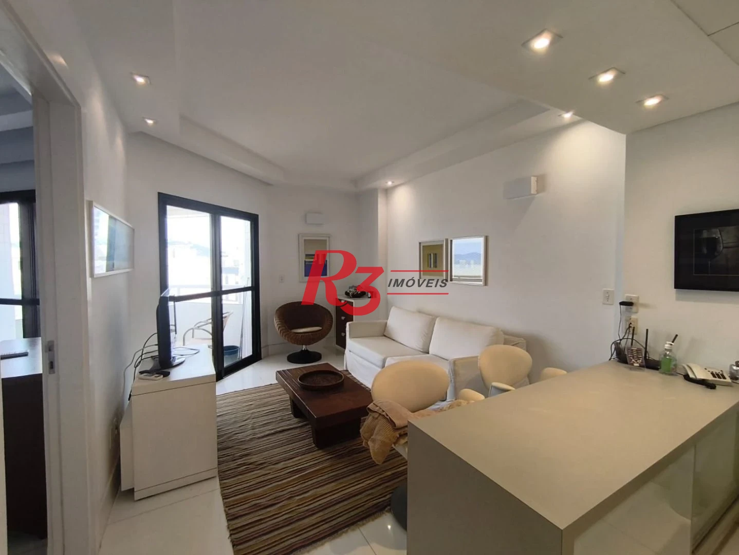Apartamento para alugar, 50 m² por R$ 6.500,00/mês - Boqueirão - Santos/SP