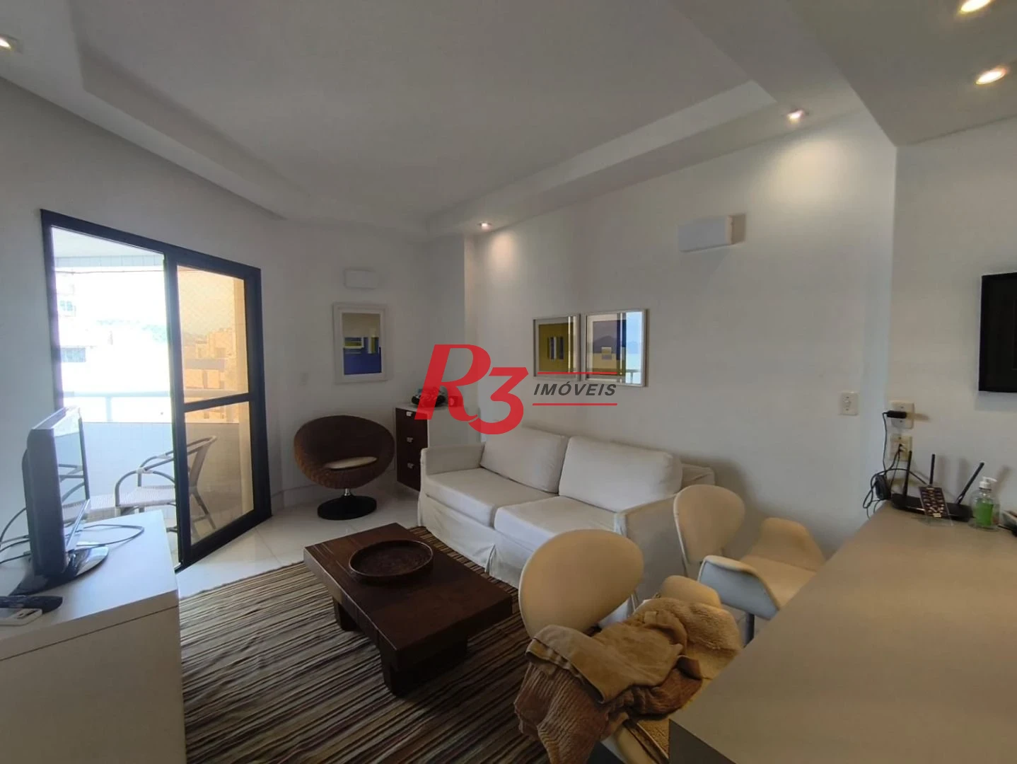 Apartamento para alugar, 50 m² por R$ 6.500,00/mês - Boqueirão - Santos/SP