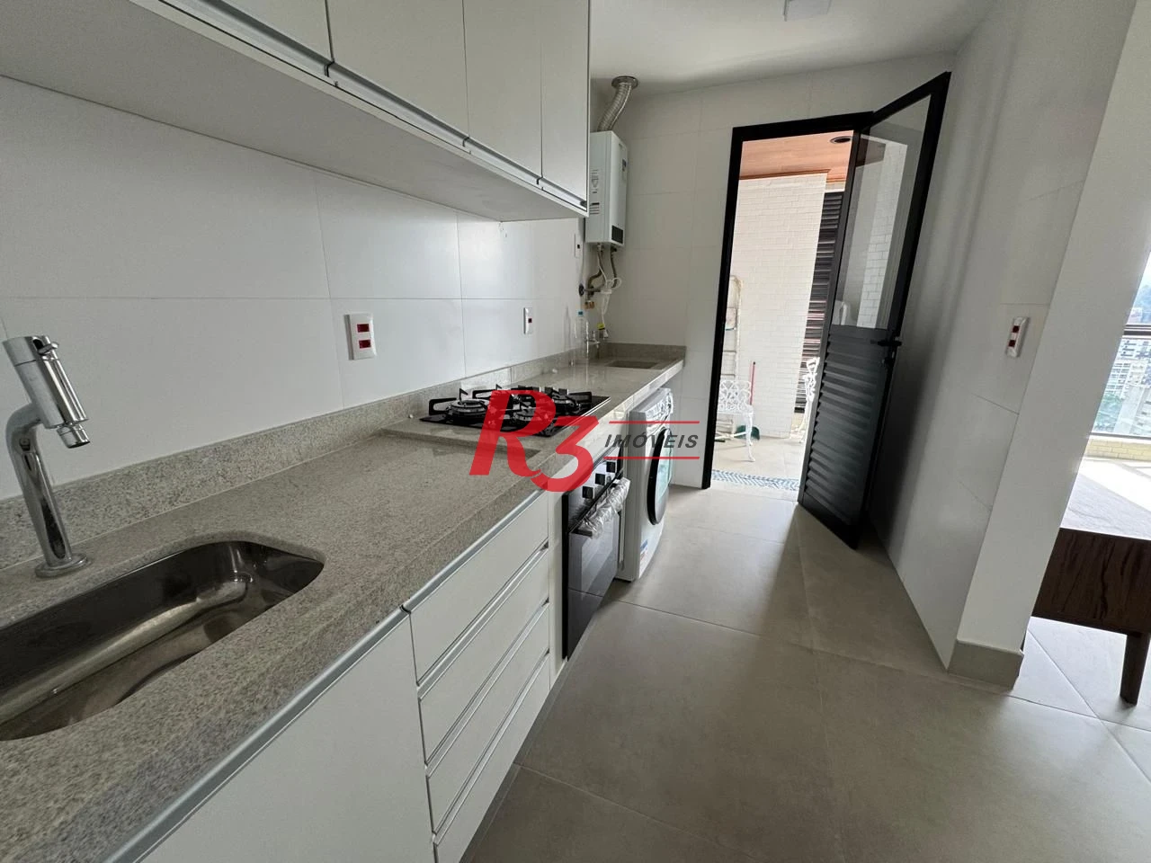 Apartamento com 1 dormitório à venda, 54 m² por R$ 910.000,00 - Boqueirão - Santos/SP