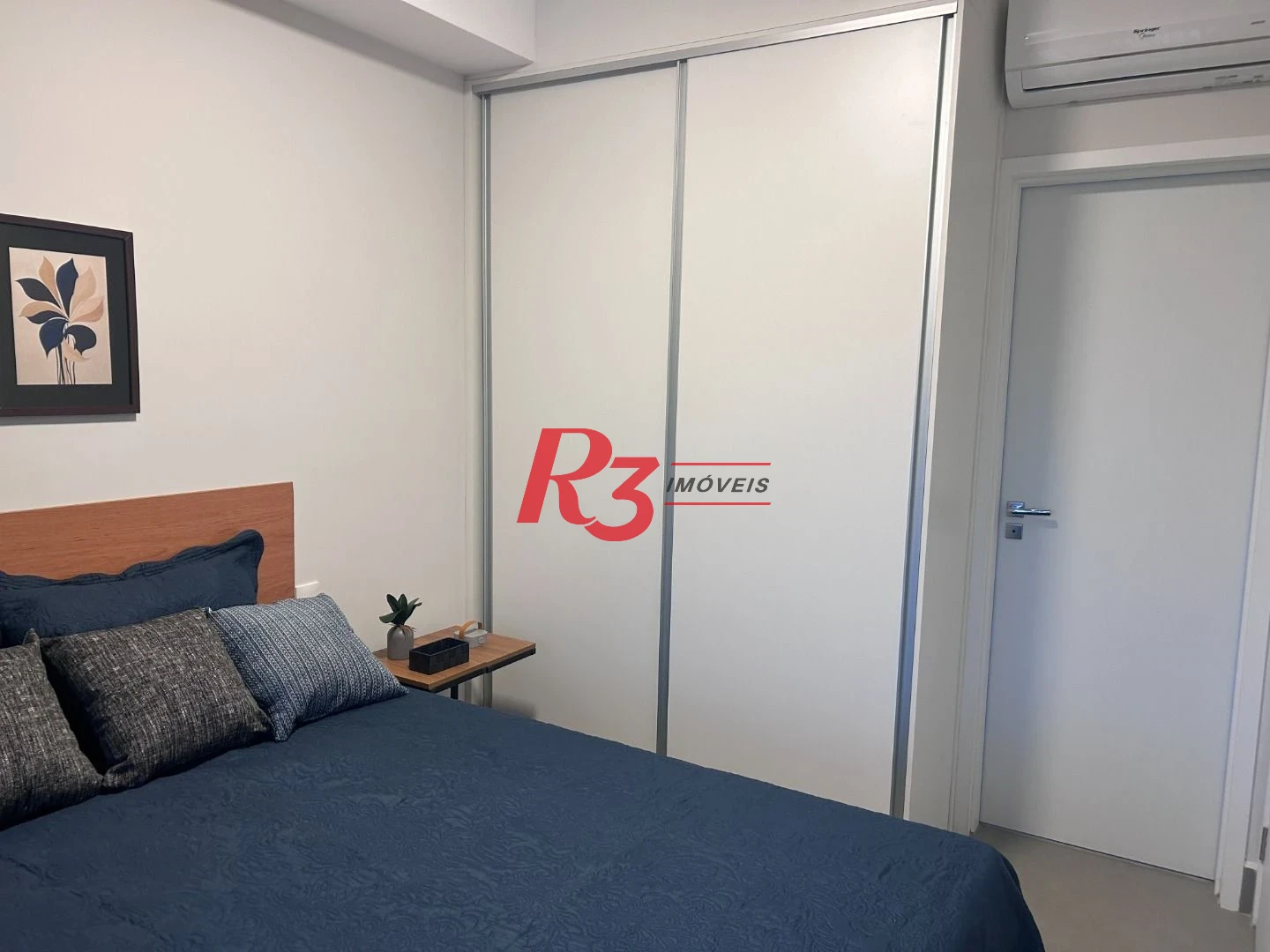 Apartamento com 1 dormitório para alugar, 54 m² por R$ 6.200,00/mês - Boqueirão - Santos/SP