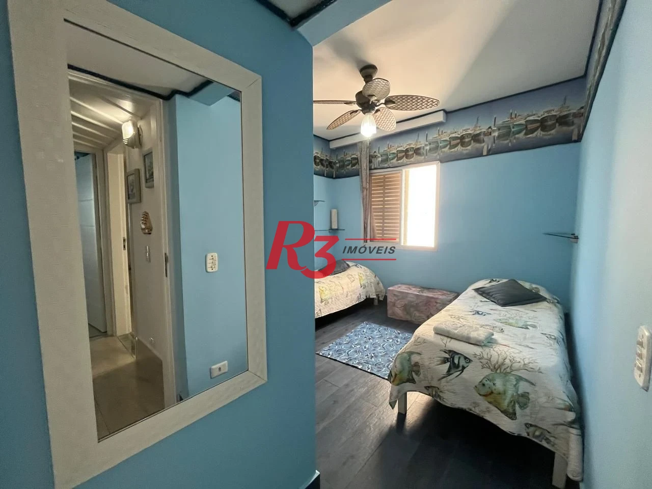 Apartamento com 3 dormitórios à venda, 120 m² por R$ 950.000,00 - Pitangueiras – P – Morro do Maluf - Guarujá/SP